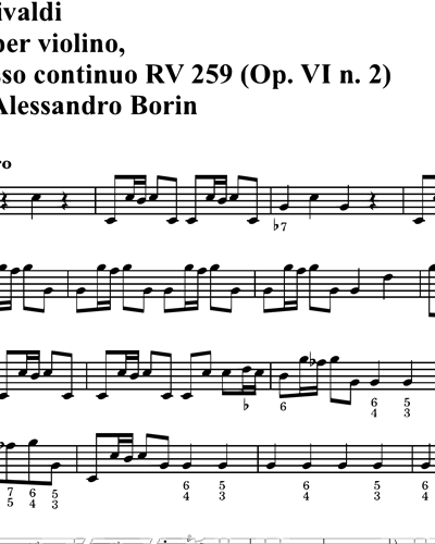 Concerto RV 259 Op. 6 n. 2