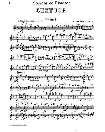 String Sextet, op. 70