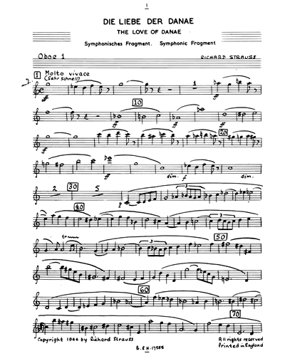 Symphonic Fragment from 'Die Liebe der Danae' [Full Version]