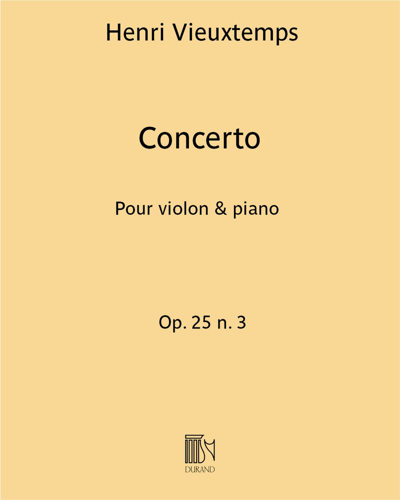 Concerto Op. 25 n. 3