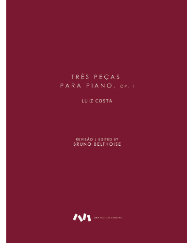 3 Pieces for Piano, op. 1