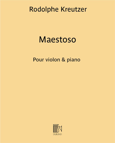 Maestoso (de la première sonate)