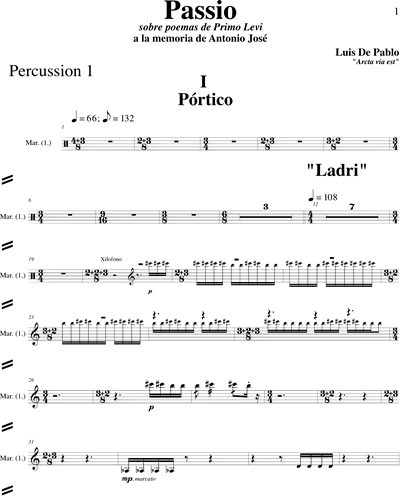 Percussion 1