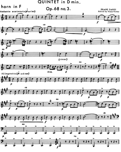 Quintett d-moll op. 68/3