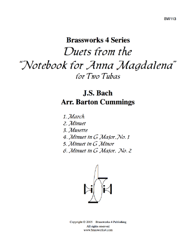 Duets from the “Notebook for Anna Magdalena”