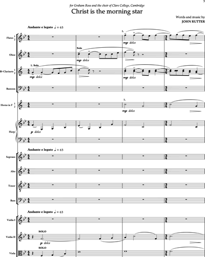 Full Score & Mixed Chorus