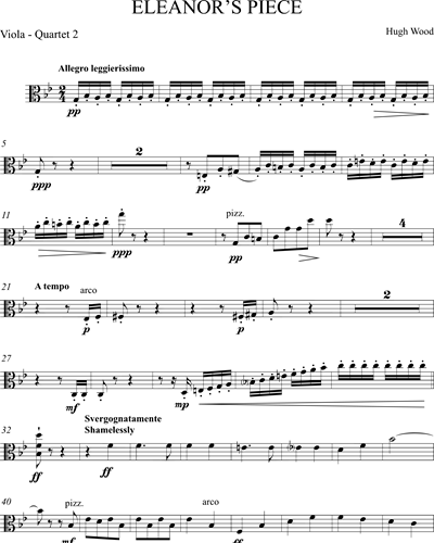 [String Quartet 2] Viola