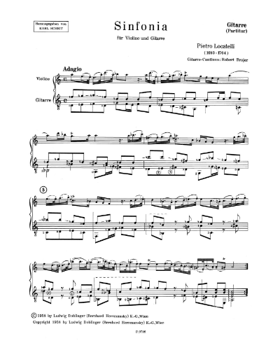 Sinfonia in D minor