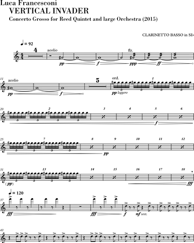 Bass Clarinet in Bb