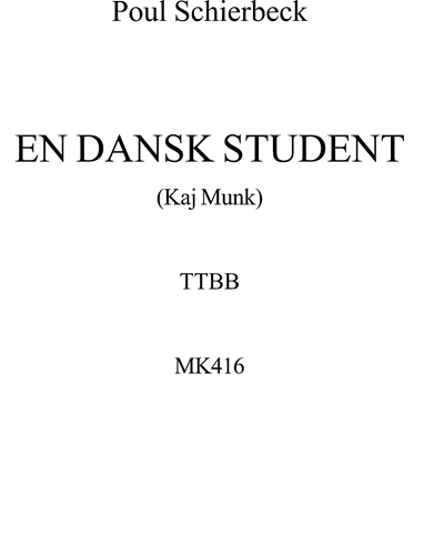 En dansk student