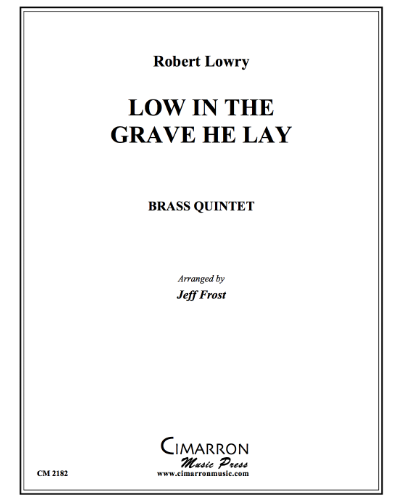 Low in the Grave He Lay Sheet Music by Robert Lowry | nkoda | Free 7 ...