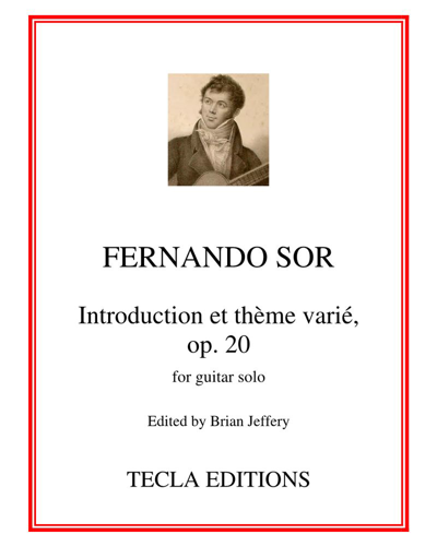 Introduction et thème varié, Op. 20