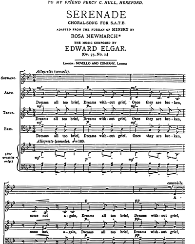 Serenade, Op. 73 No. 2