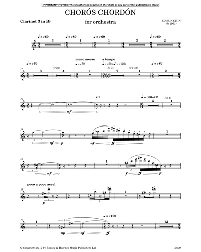 Clarinet 3 in Bb