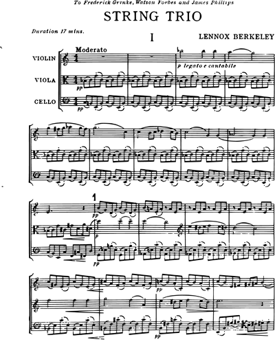 String Trio, op. 19