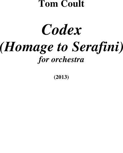 Codex (Homage to Serafini)