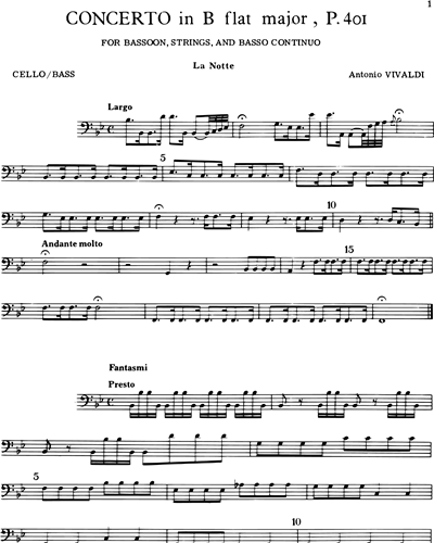 Cello & Double Bass