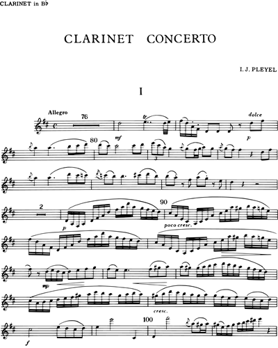 [Solo] Clarinet