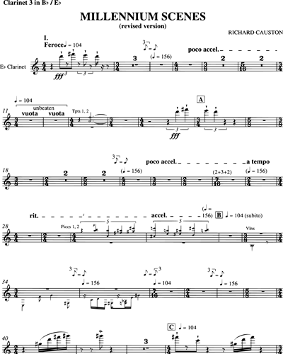 Clarinet in Bb 3/Clarinet in Eb