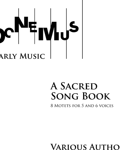 A Sacred Song Book