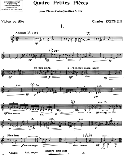 Violin & Viola (Alternative)