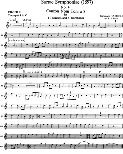 [Choir 2] Trumpet in C 1