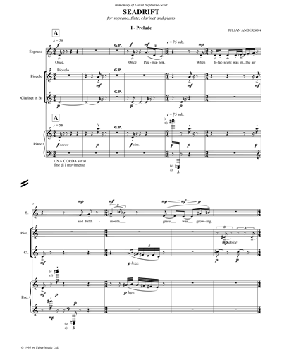 Full Score & Soprano & Piano
