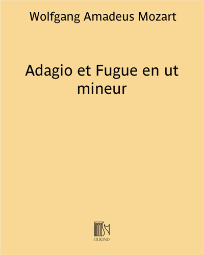 Adagio et Fugue en ut mineur