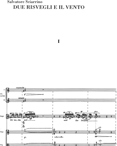 Soprano & Full Score