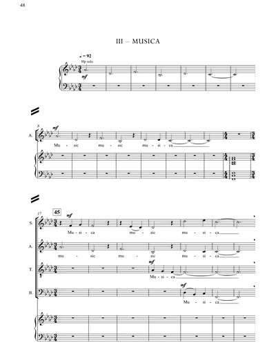 Musica (from 'Ecce Cor Meum')