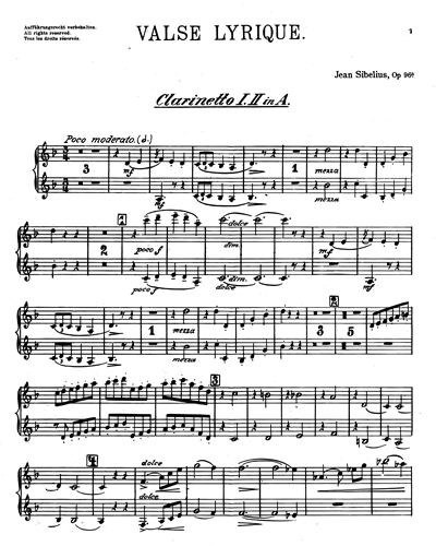 Clarinet in A 1