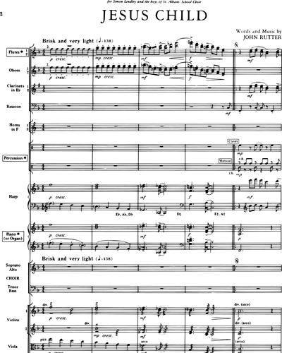 Full Score & Mixed Chorus