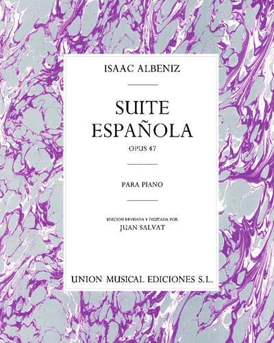 Suite Española Op. 47 - Para piano