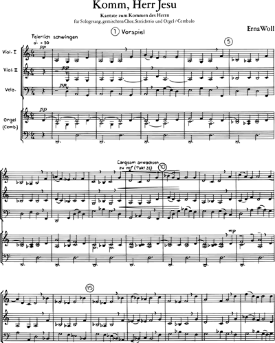 Full Score & Organ/Harpsichord (Alternative)