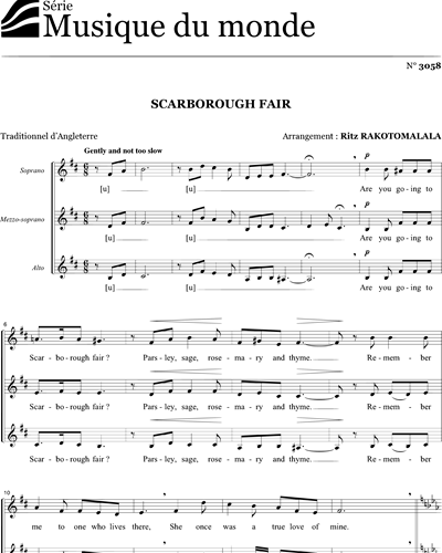 Scarborough fair