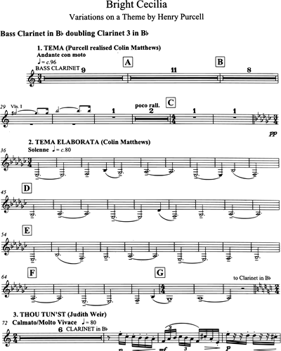 Bass Clarinet/Clarinet 3