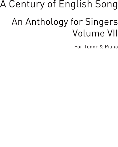 A Century of English Song, Vol. 7
