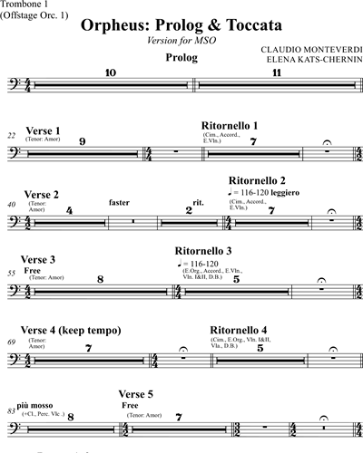 [Off-Stage] Trombone 1