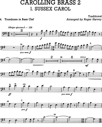 Trombone Bass Clef