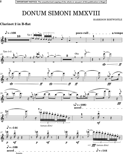 Clarinet 2 in Bb