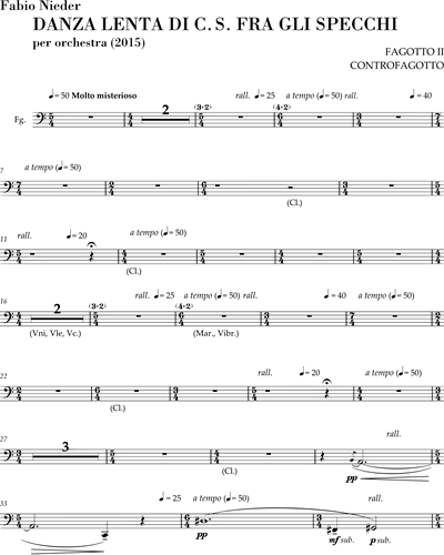 Bassoon 2 & Contrabassoon