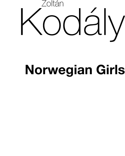 Norwegian Girls