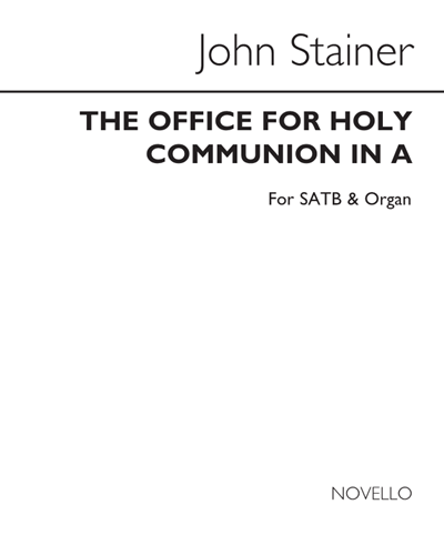 The Office for Holy Communion (in A)