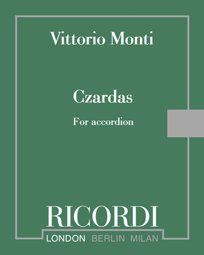 Czardas -  For accordion