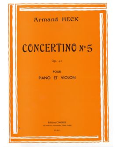 Concertino No. 5 in G major, op. 42