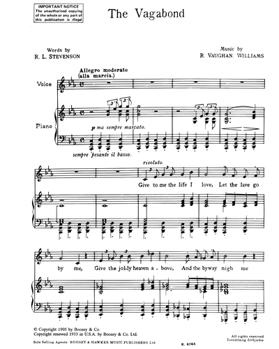 The Vagabond (in C minor)