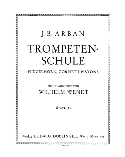 Trumpet School, Vol. 4