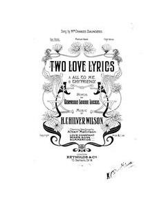 Two Love Lyrics