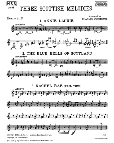 Horn 1 in F & Horn 2 in F