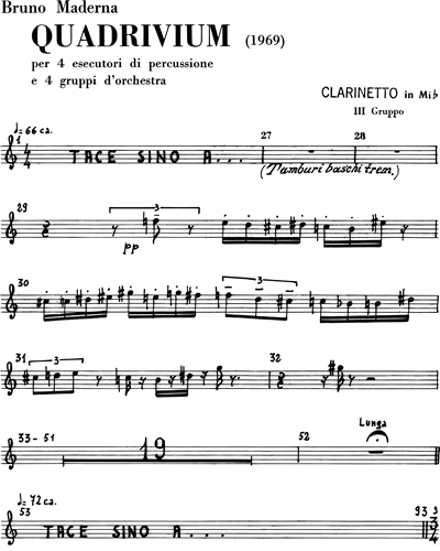 [Group 3] Clarinet